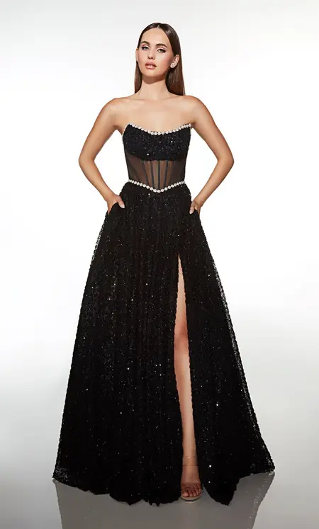 Alyce Paris style 61982 prom dress at The Castle Prom and Bridal in Spartanburg, SC