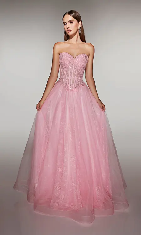 Alyce Paris style 61984 prom dress at The Castle Prom and Bridal in Spartanburg, SC