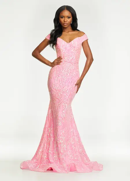 Ashley Lauren style 11112 prom dress at The Castle Prom and Bridal in Spartanburg, SC