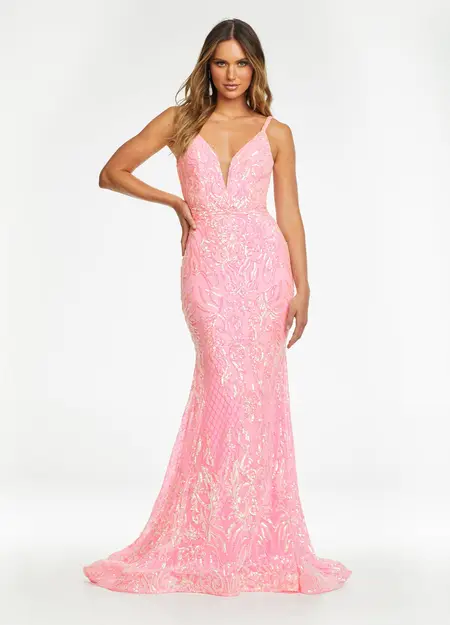 Ashley Lauren style 11113 prom dress at The Castle Prom and Bridal in Spartanburg, SC