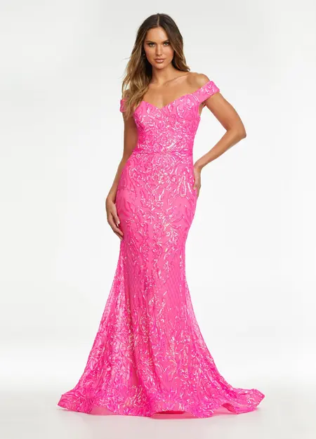 Ashley Lauren style 11115 prom dress at The Castle Prom and Bridal in Spartanburg, SC