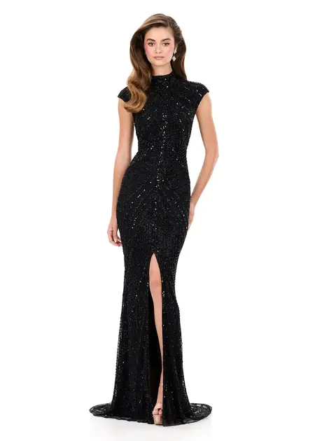 Ashley Lauren style 1624 prom dress at The Castle Prom and Bridal in Spartanburg, SC