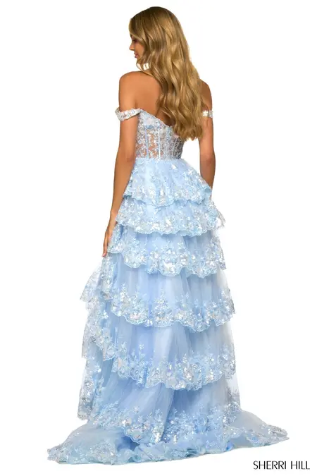 Sherri Hill style 55500 prom dress at The Castle Prom and Bridal in Spartanburg, SC