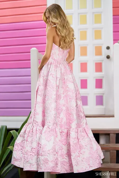 Sherri Hill style 56055 prom dress at The Castle Prom and Bridal in Spartanburg, SC