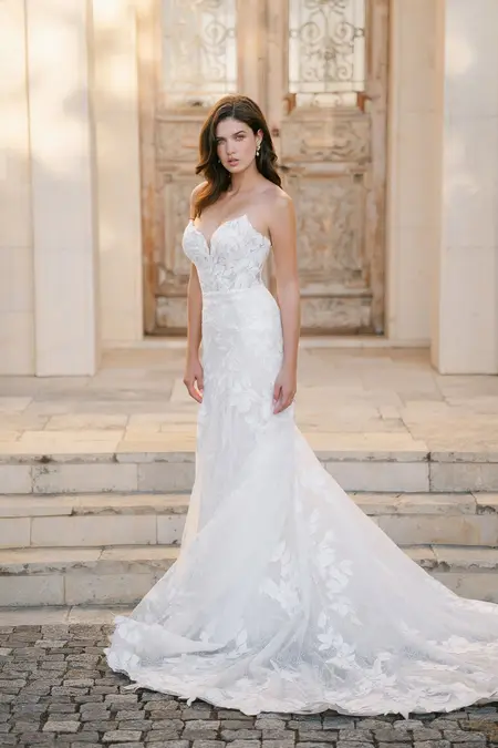 Allure Bridals style A1401 wedding gown at The Castle Prom and Bridal in Spartanburg, SC