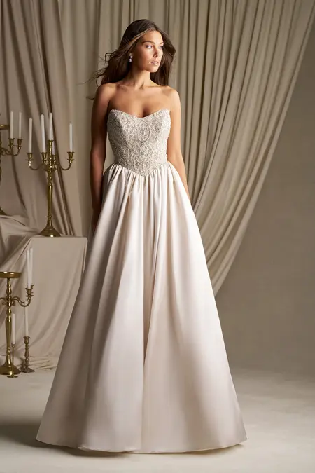 Allure Couture style C800 wedding gown at The Castle Prom and Bridal in Spartanburg, SC