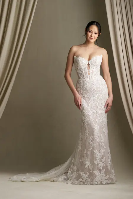 Allure Couture style C801 wedding gown at The Castle Prom and Bridal in Spartanburg, SC