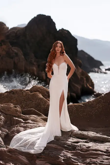 Disney Fairy Tale Weddings Ariel style D460 wedding gown at The Castle Prom and Bridal in Spartanburg, SC