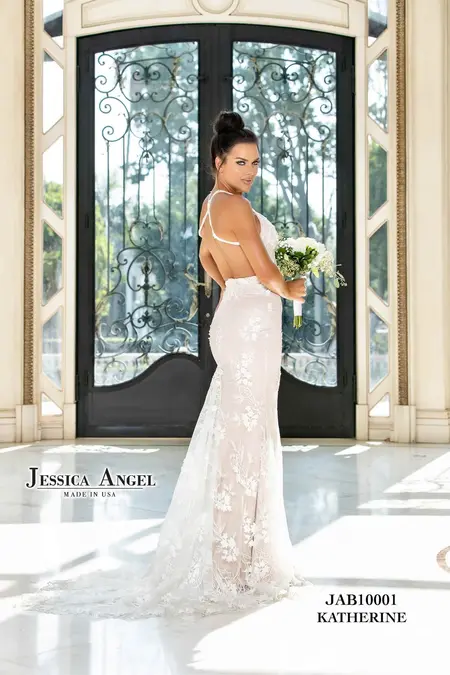 Jessica Angel style JA10001 wedding gown at The Castle Prom and Bridal in Spartanburg, SC