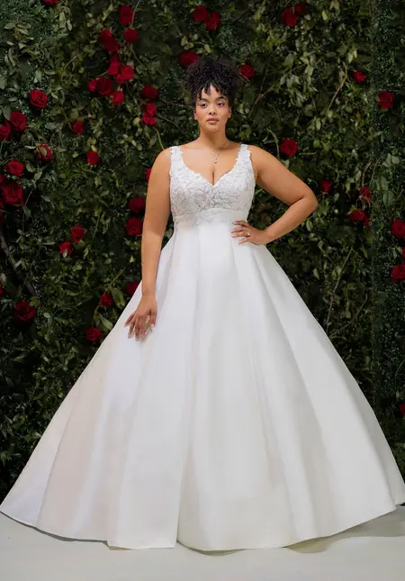 Julietta Tiziana Wedding Dress, style 1020016, wedding gown at The Castle Prom and Bridal in Spartanburg, SC