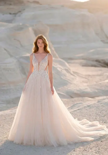 Morilee Tulip Wedding Dress, style 1050031, wedding gown at The Castle Prom and Bridal in Spartanburg, SC