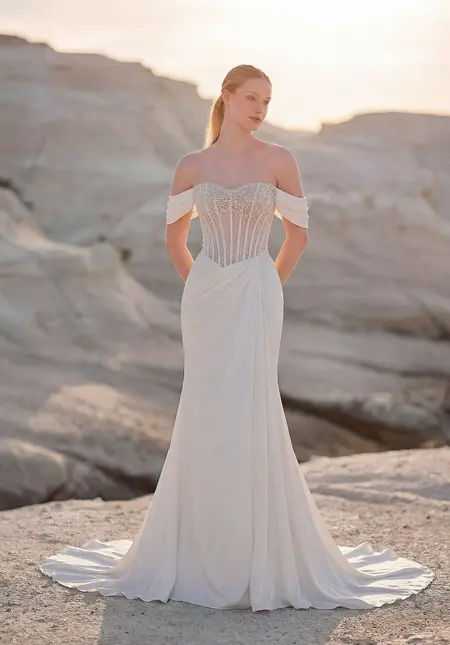 Morilee Teodora Wedding Dress, style 1050034, wedding gown at The Castle Prom and Bridal in Spartanburg, SC