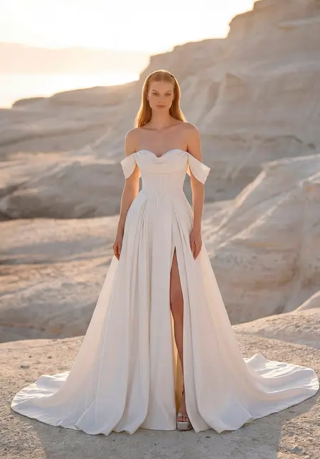 Morilee Tobi Wedding Dress, style 1050038, wedding gown at The Castle Prom and Bridal in Spartanburg, SC