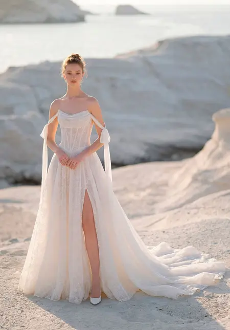 Morilee Therese Wedding Dress, style 1050039, wedding gown at The Castle Prom and Bridal in Spartanburg, SC