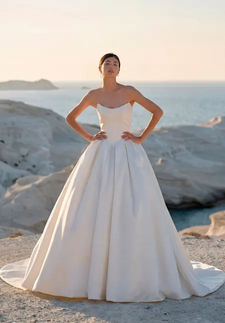 Morilee Toulon Wedding Dress, style 1050043, wedding gown at The Castle Prom and Bridal in Spartanburg, SC