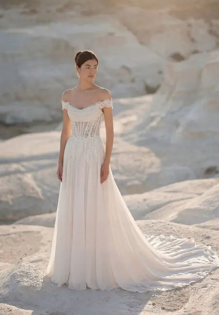 Morilee Tanselle Wedding Dress, style 1050045, wedding gown at The Castle Prom and Bridal in Spartanburg, SC