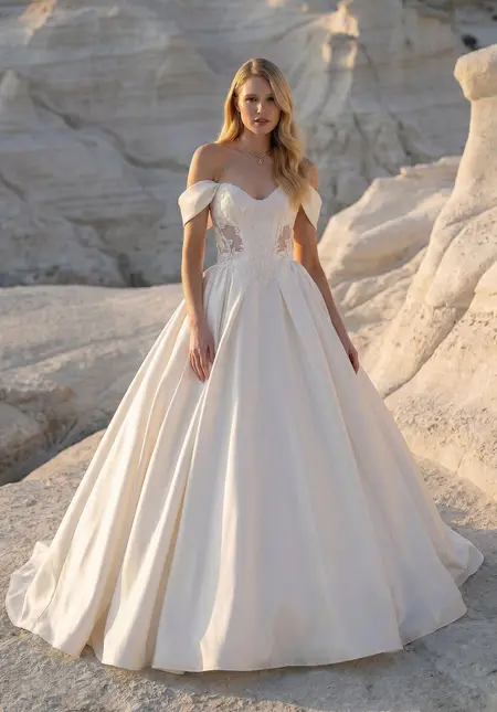 Morilee Toviana Wedding Dress, style 1050046, wedding gown at The Castle Prom and Bridal in Spartanburg, SC